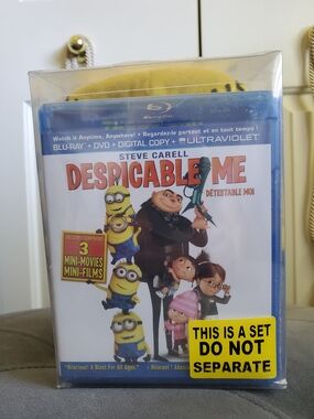 Despicable Me: 3 Movie Set W/ Minion Backpack (New & Unopened)
